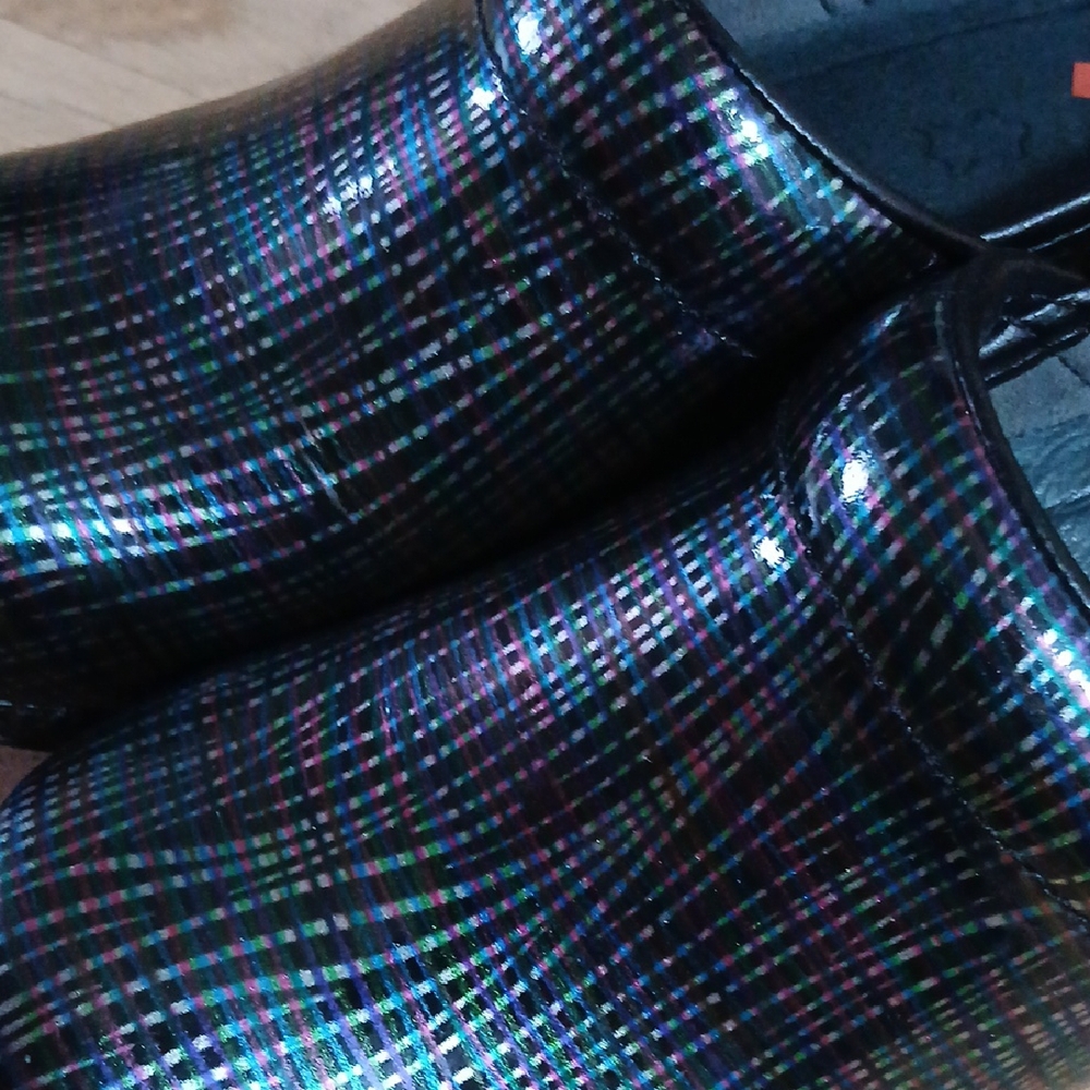 Dansko Multicolor Striped Clogs - Picture 3 of 7